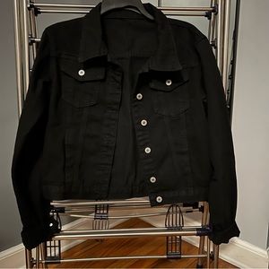Black Jean Jacket